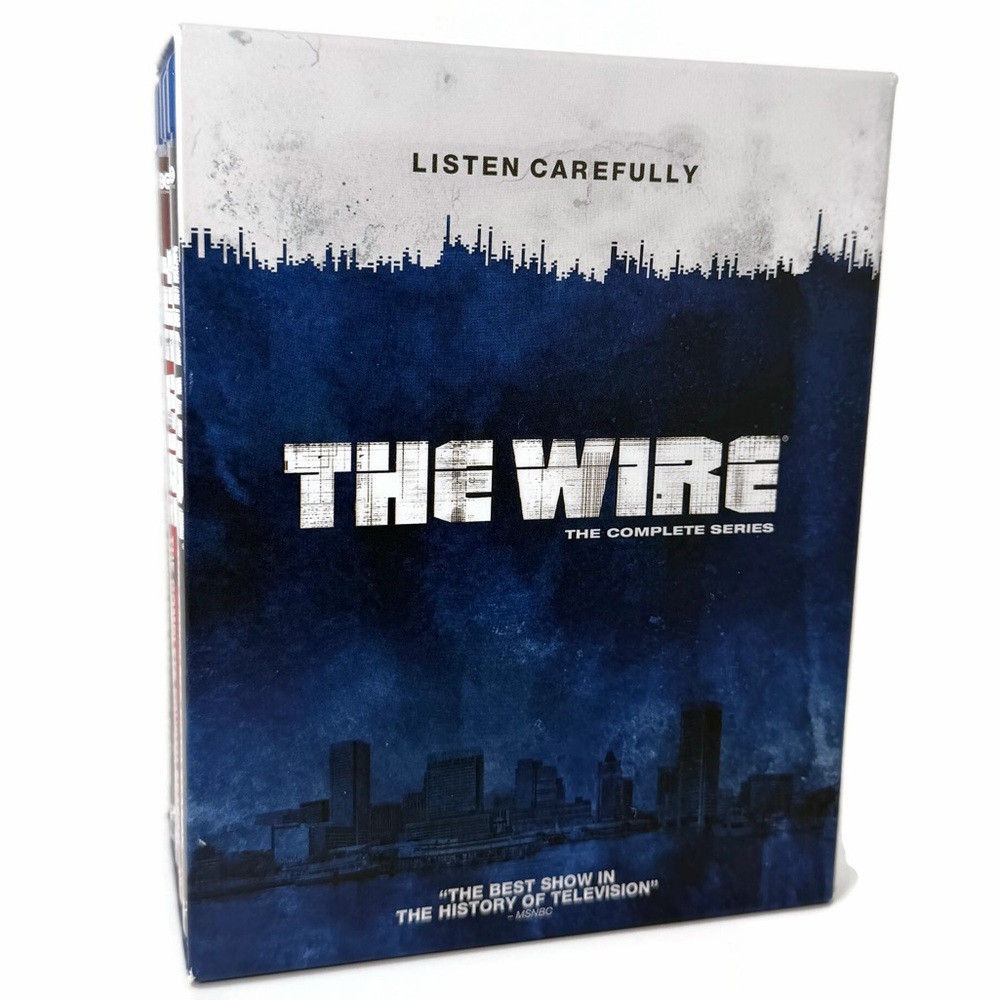 The Wire Complete Series Seasons 1 - 5 Box Set Blu-Ray Discs
